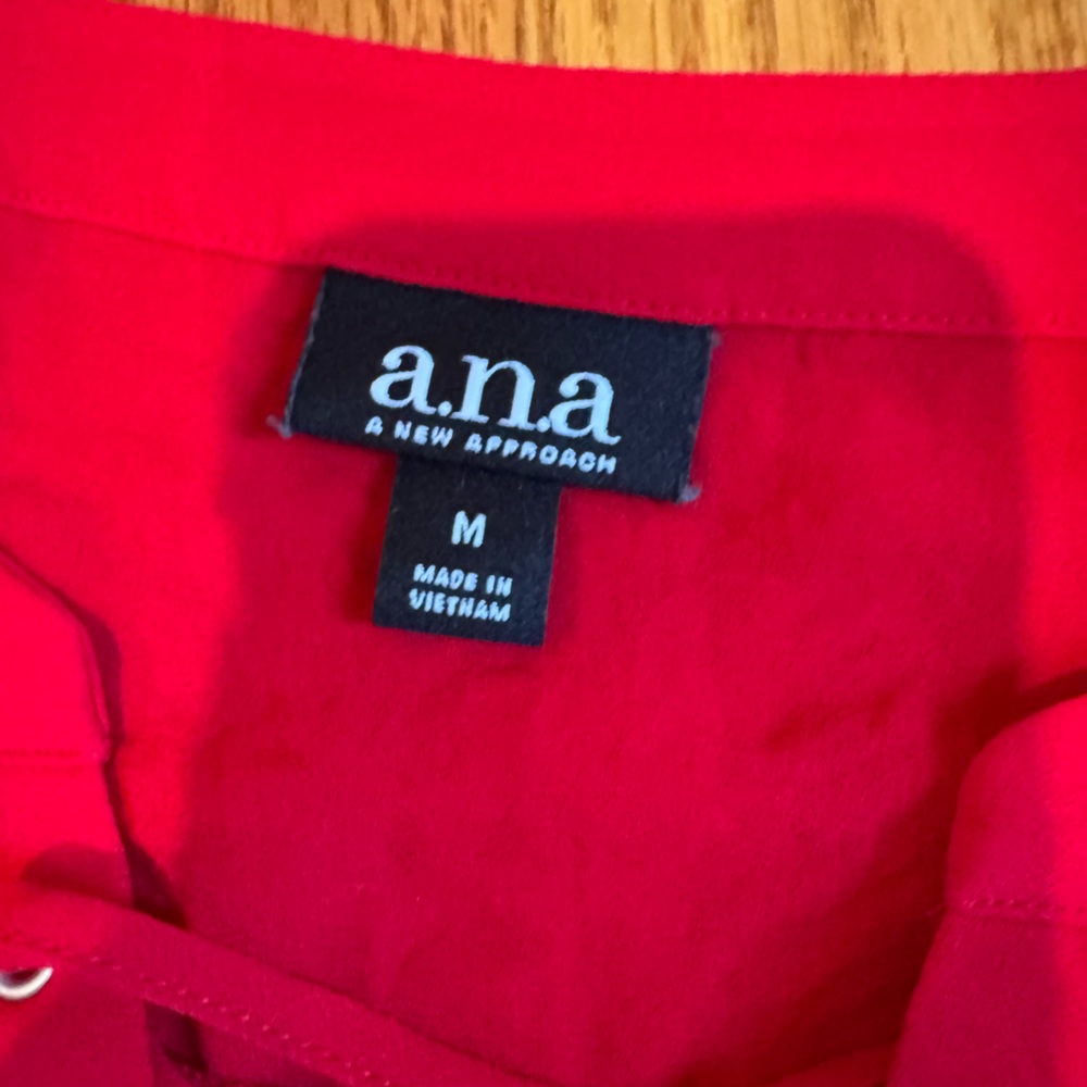 Red Blouse - Picture 3 of 5